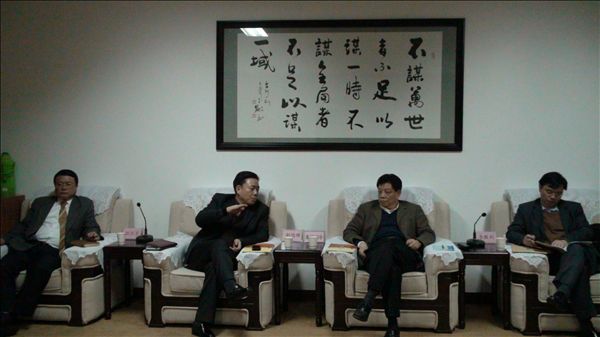 集團(tuán)公司總經(jīng)理、黨委書記金克寧來公司調(diào)研