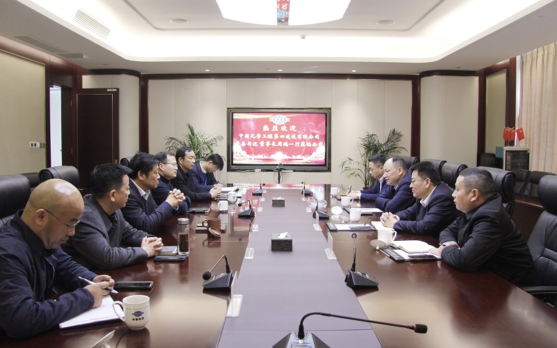 公司主要領(lǐng)導(dǎo)赴廬、蓉拜訪多家兄弟單位