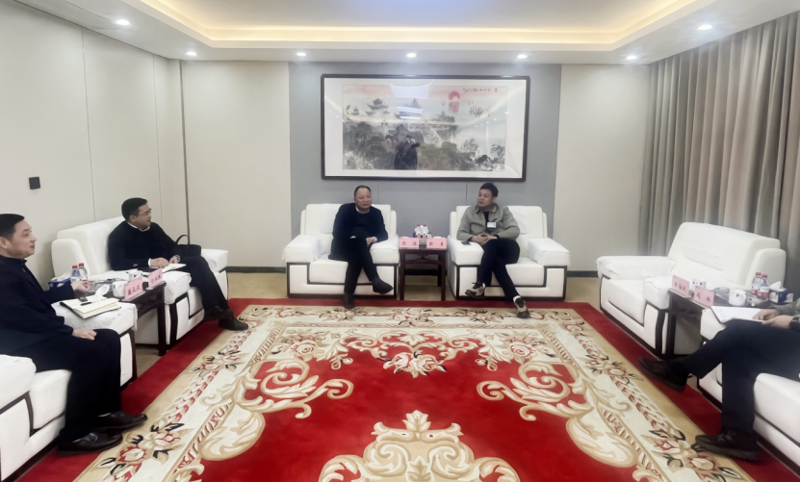 周鴻會(huì)見華能岳陽電廠黨委書記、董事長彭勇